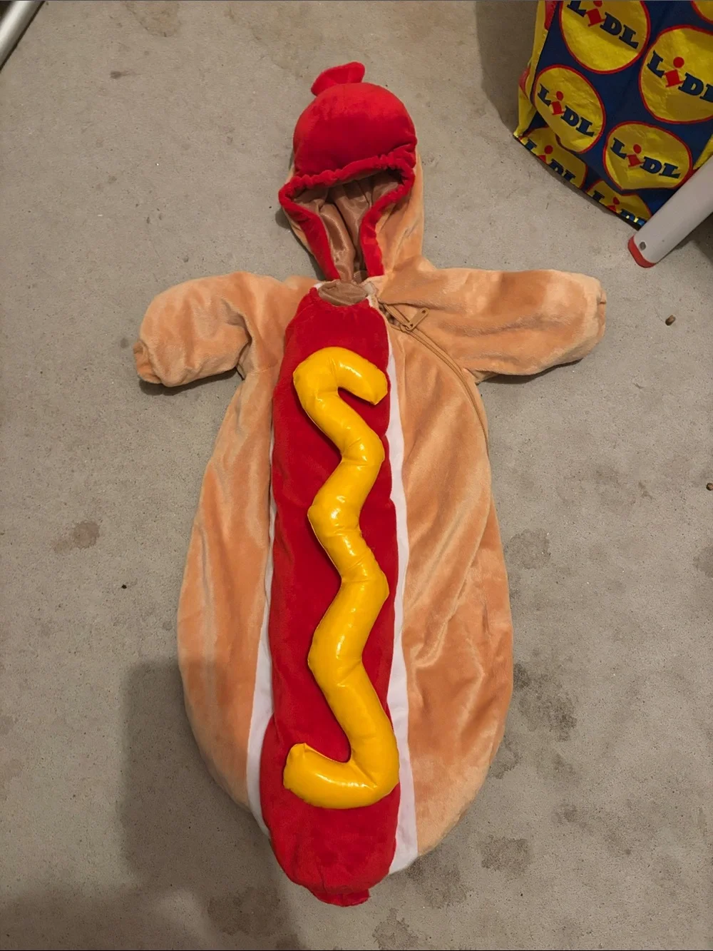 Baby Hot Dog Costume